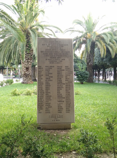 Targa Commemorativa 1943