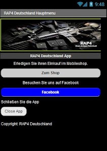 RAP4 Germany App screenshot 1
