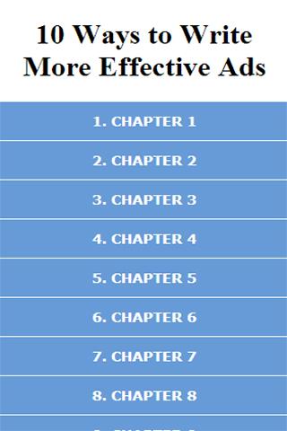 【免費商業App】10 Ways to Write Effective Ads-APP點子