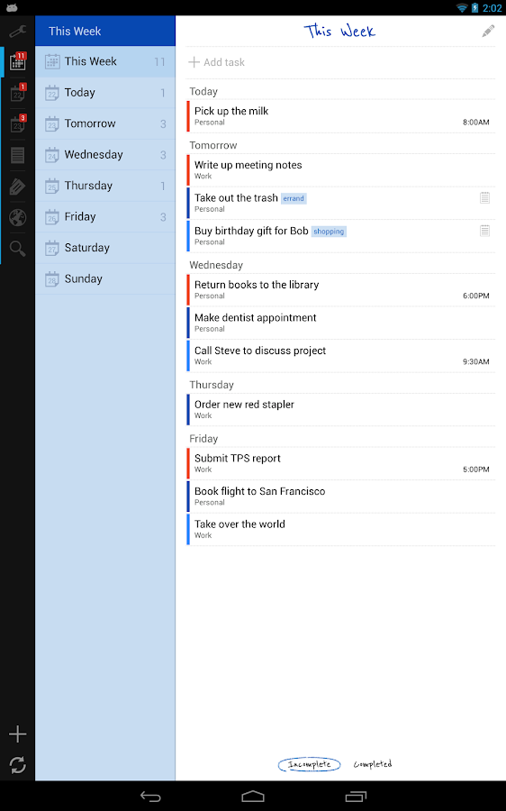 Remember The Milk Android