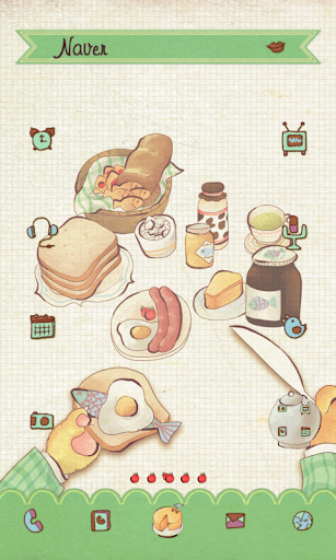 Meals dodol launcher theme