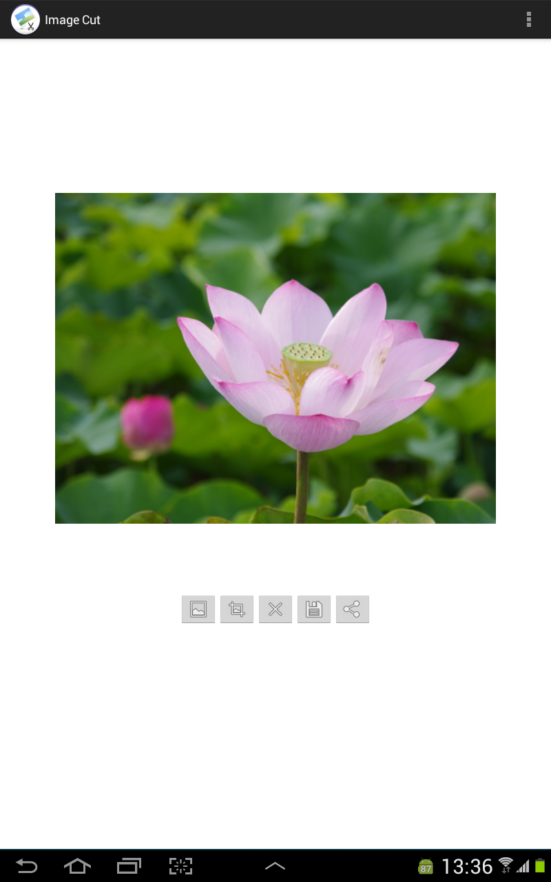 Android application Image Cut Pro 1.0 screenshort
