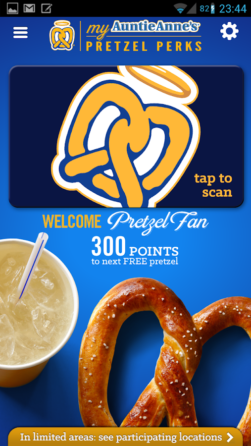 Auntie Anne's Pretzel Perks Android Apps on Google Play