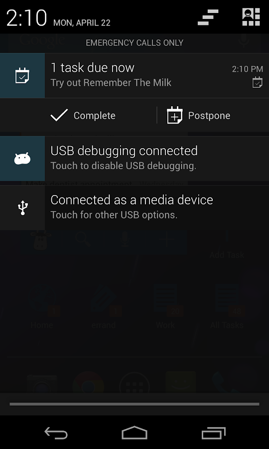 Remember The Milk Android