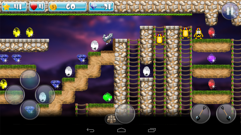 Dig And Run Raccoon! Screen 3