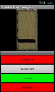 Schweizer Armee Dienstgrade Screenshots 3