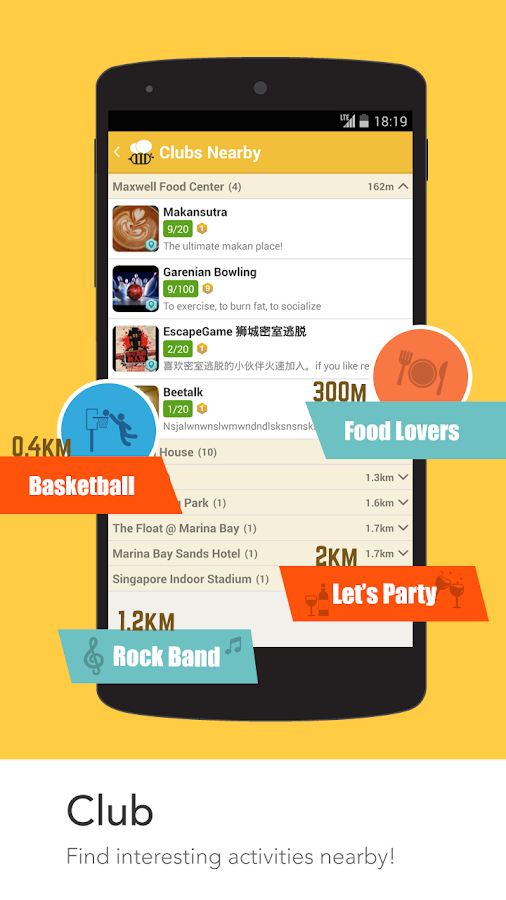    BeeTalk- screenshot  