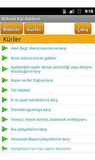 Bitkiler ve Kürler