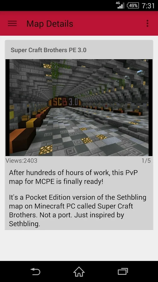   Maps for Minecraft PE