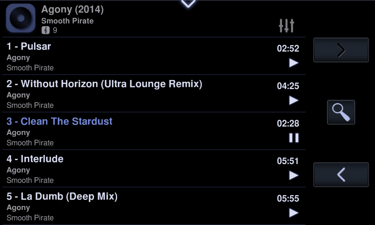 Neutron Music Player - screenshot