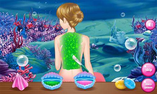 Lastest Mermaid spa games for girls APK