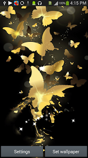 Free Download Golden Butterfly LiveWallpaper APK for Android
