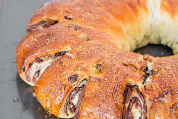 Nutella Raisin Bread