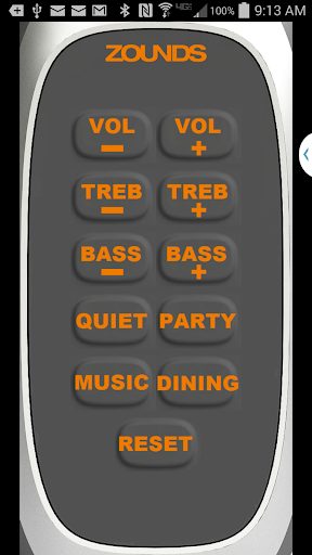 Zounds Hearing Aid Remote