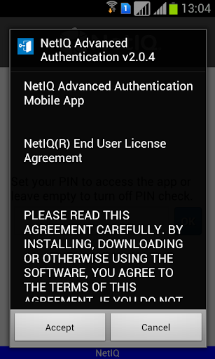 NetIQ Advanced Authentication