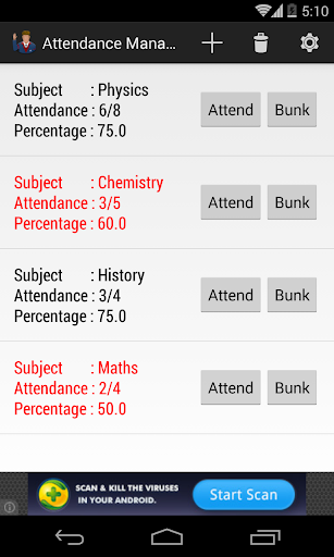 Attendance Manager