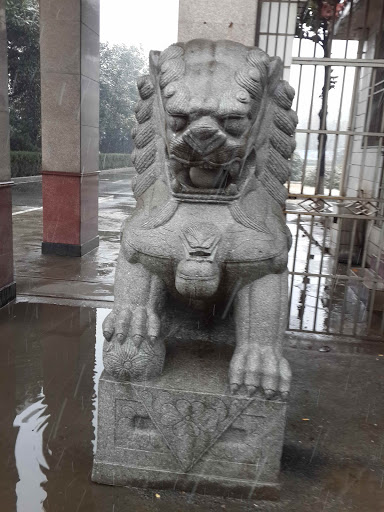 Stone Lion of Nanjing Chemical School
