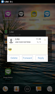 Flat White Message OS 8 Theme Screenshots 3
