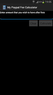 Free My Paypal Fee Calculator APK