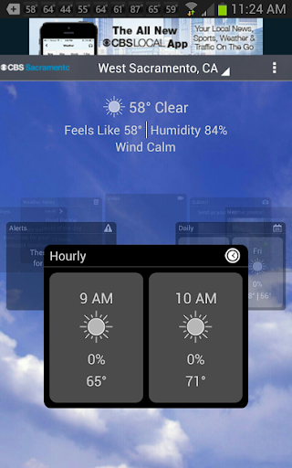 CBS Sacramento Weather