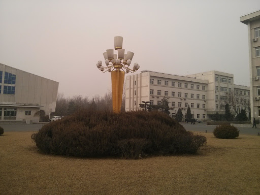 中国刑警学院灯饰柱