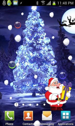免費下載個人化APP|Santa Christmas Snowfall Live app開箱文|APP開箱王