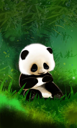 Sleepy Panda Live Wallpaper