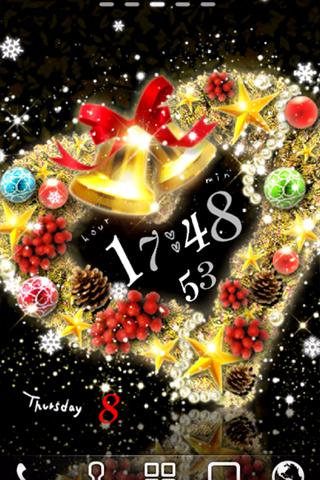 【免費個人化App】Xmas*Heart*Wreath SG LWP-APP點子