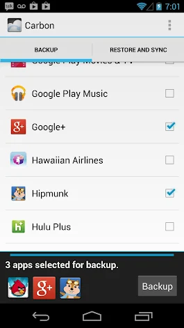 Helium Premium App Sync and Backup