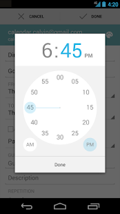 Google Calendar - screenshot thumbnail