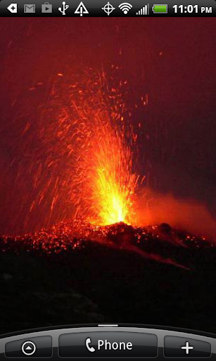 Live Volcano Live Wallpaper