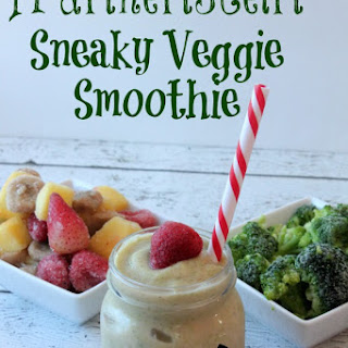 Frankenstein Sneaky Veggie Smoothie