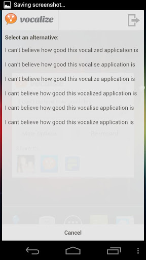 Vocalize for Facebook APK v1.0