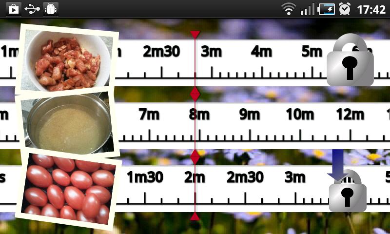 Android application Kitchen Timer Pro screenshort
