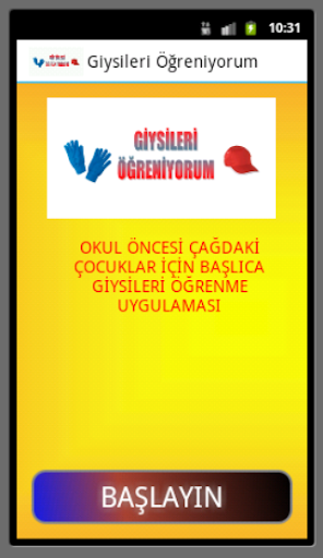 Giysileri Öğreniyorum