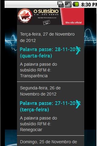 Subsídio RFM