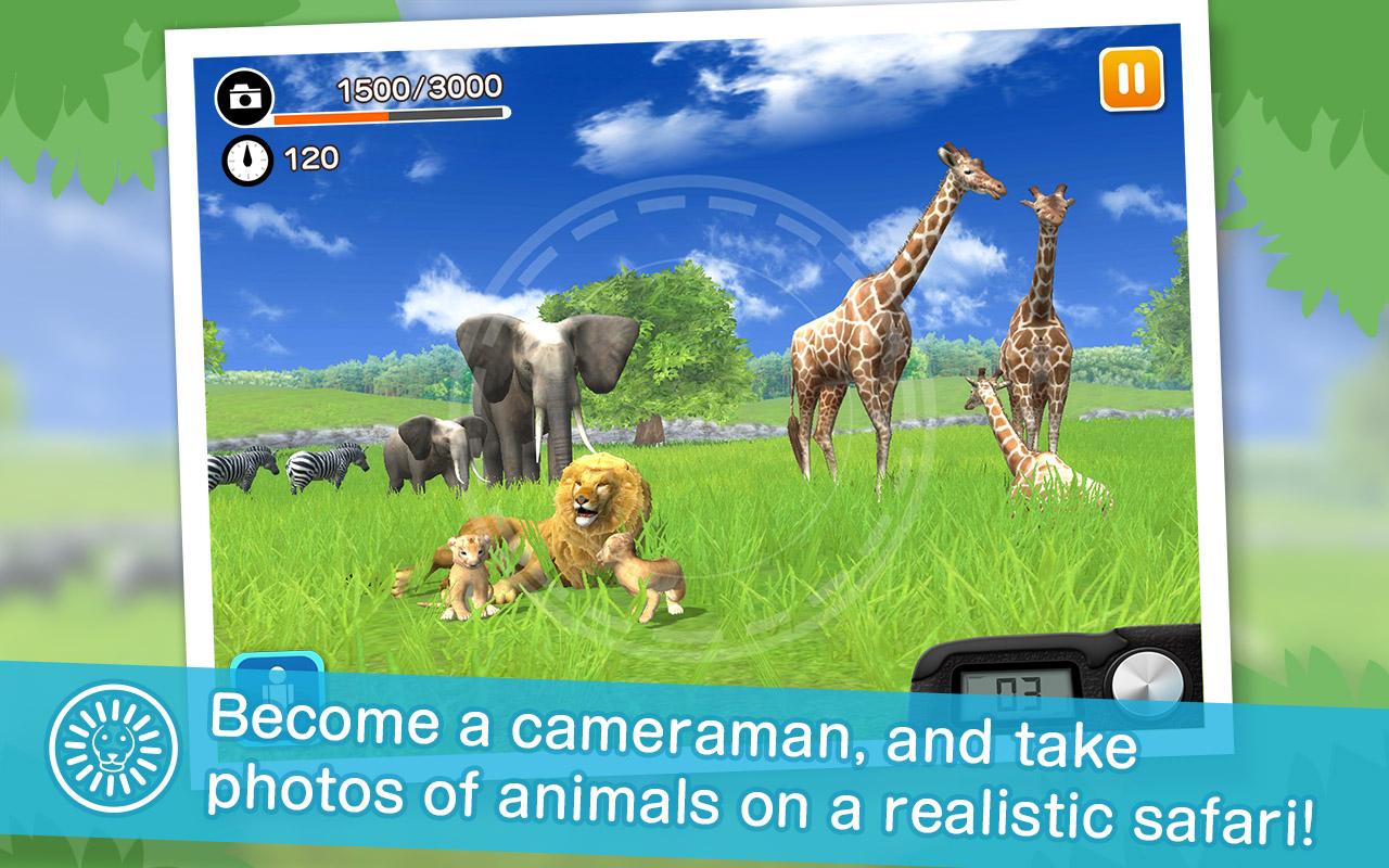 Android application RealSafari - Find the animal screenshort
