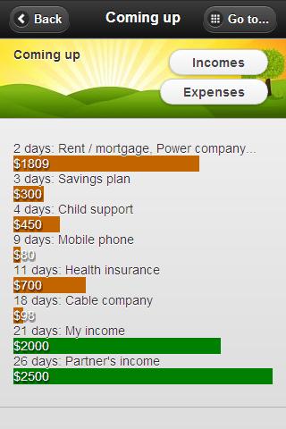 True-Budget (Full version) Screen 2