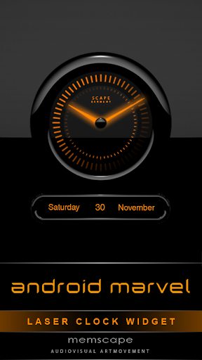 Laser Clock ANDROID MARVEL