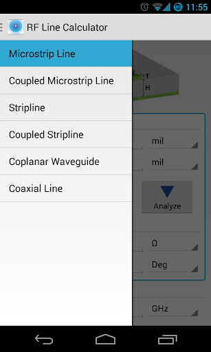 RF Line Calculator