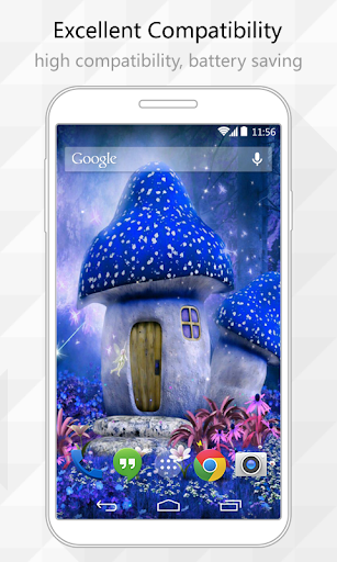 【免費個人化App】Fairy Mushroom Live Wallpaper-APP點子