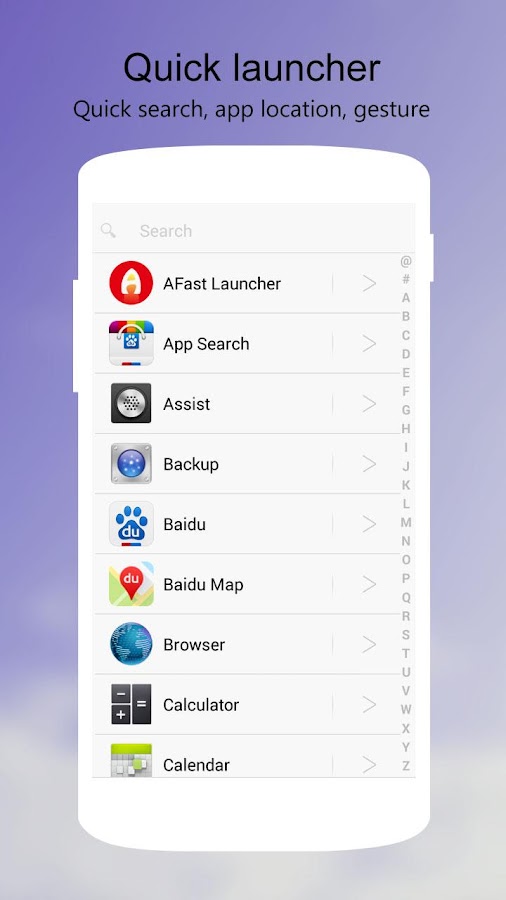 AFast Launcher -- Fast, Small - screenshot