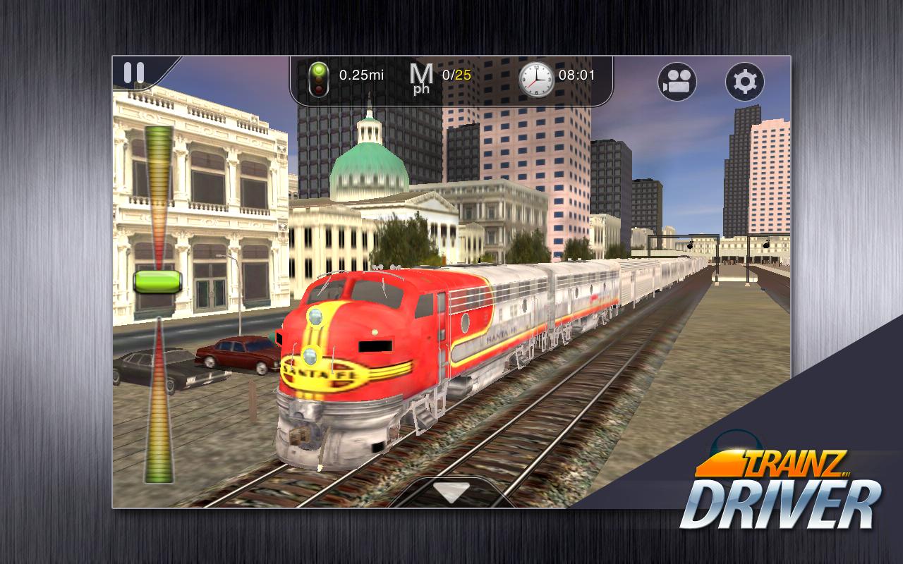 Android application Trainz Driver screenshort