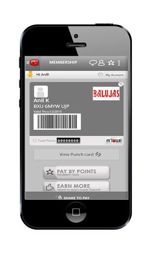 Balujas mLoyal App