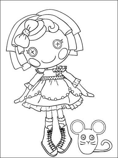Coloring Book Dolls For Kids