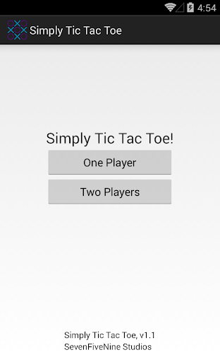 Simply Tic Tac Toe