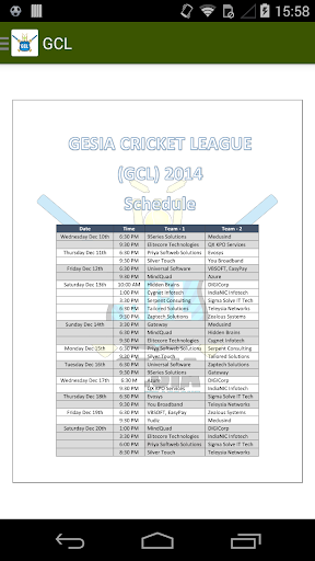 【免費運動App】GESIA Cricket League-APP點子