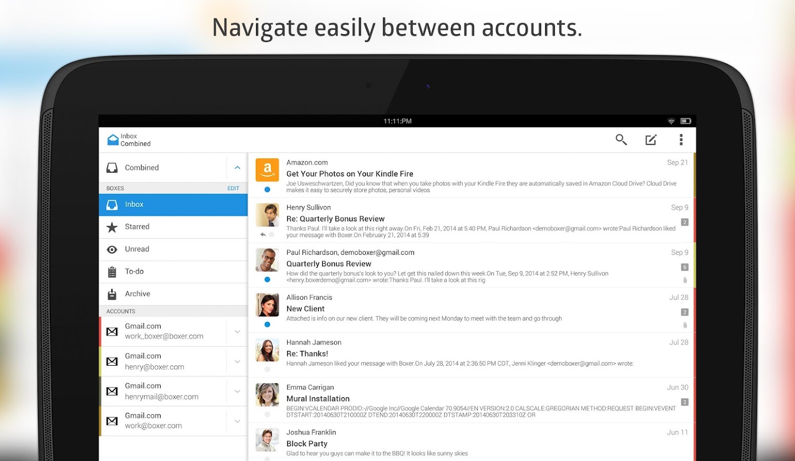 Boxer Free Email Inbox App Aplicaciones de Android en Google Play