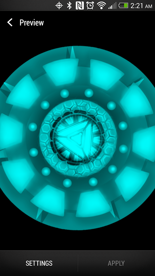 Android application Fusion Reactor Live Wallpaper screenshort