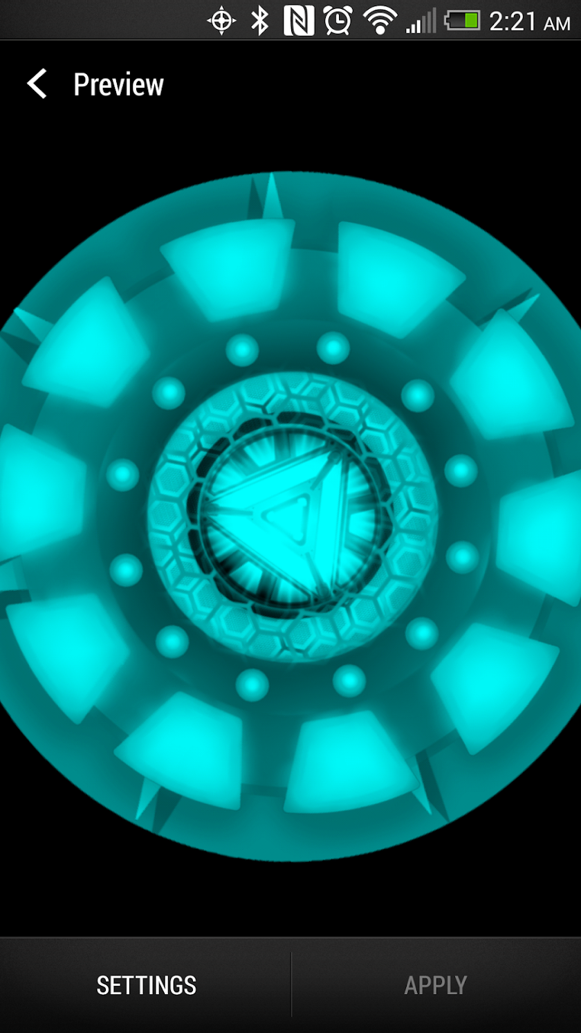 Fusion Reactor Live Wallpaper Screen 1